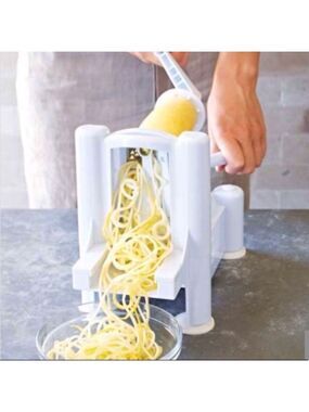 Sur la Table Vegetable Fruit Spiral Slicer with 3 Blades